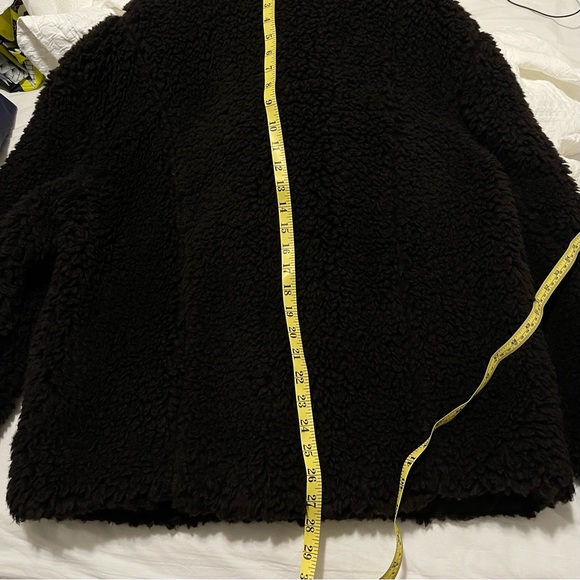 AllSaints Kentaro Sherpa Biker Jacket - Picture 14 of 14